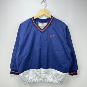 Vintage Nike Pullover Windbreaker Jacket Youth Medium Swoosh